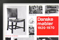 Indrammede plakater - Dansk M;oslash;beldesign